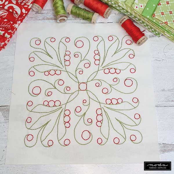 Holiday Stitch-a-Long Block 4