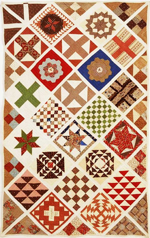 CT Barbara Brackman Original Sanitary Commision Quilt